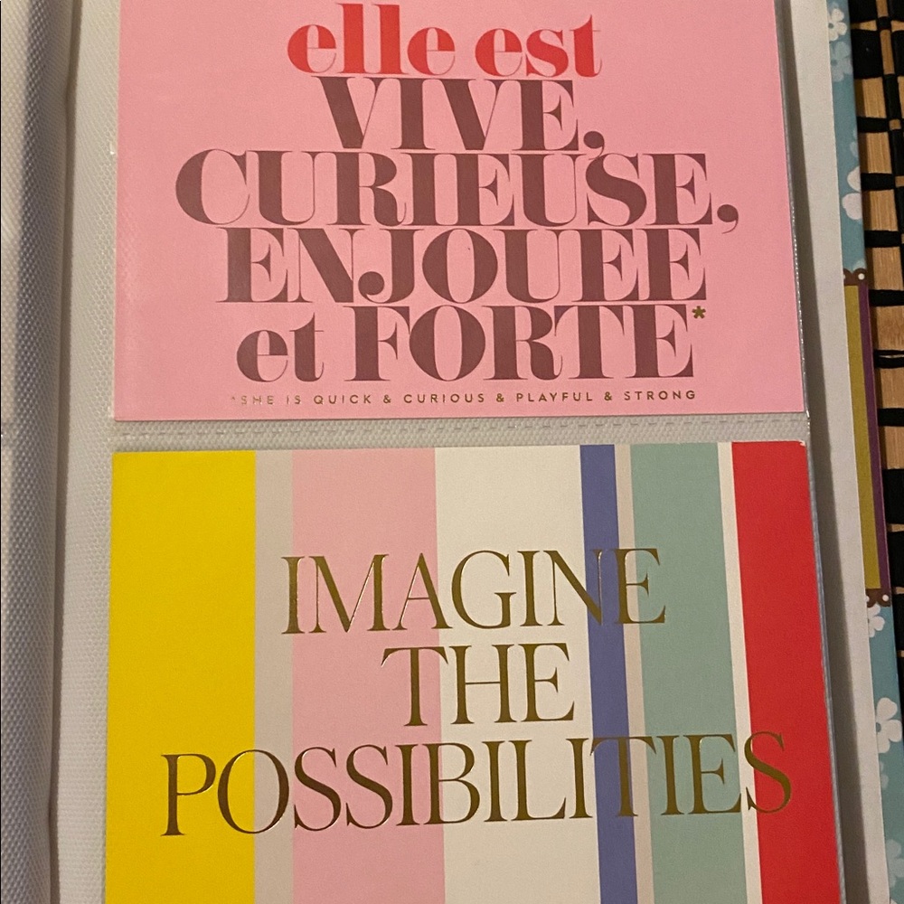 24 Kate Spade Iconic Postcards